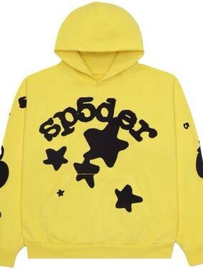 Sp5der Beluga (Gold) Hoodie